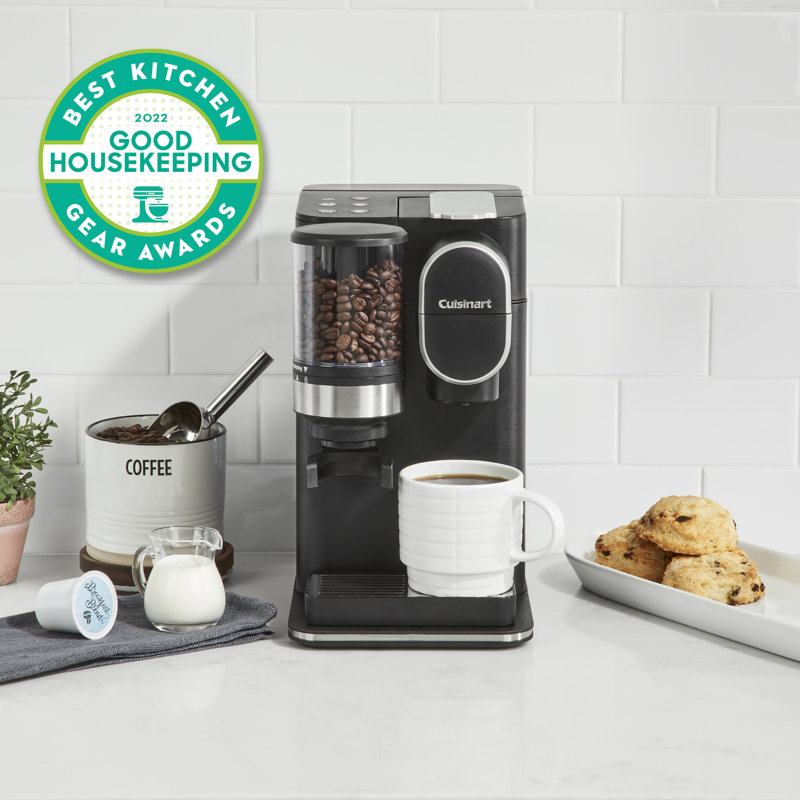 Grind & Brew Single-Serve Coffeemaker, Black