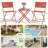 Patio 3 Piece Folding Bistro Set, Premium Steel Outdoor Furniture, Rust-Resistant and Portable for Balcony and Garden-1666487211