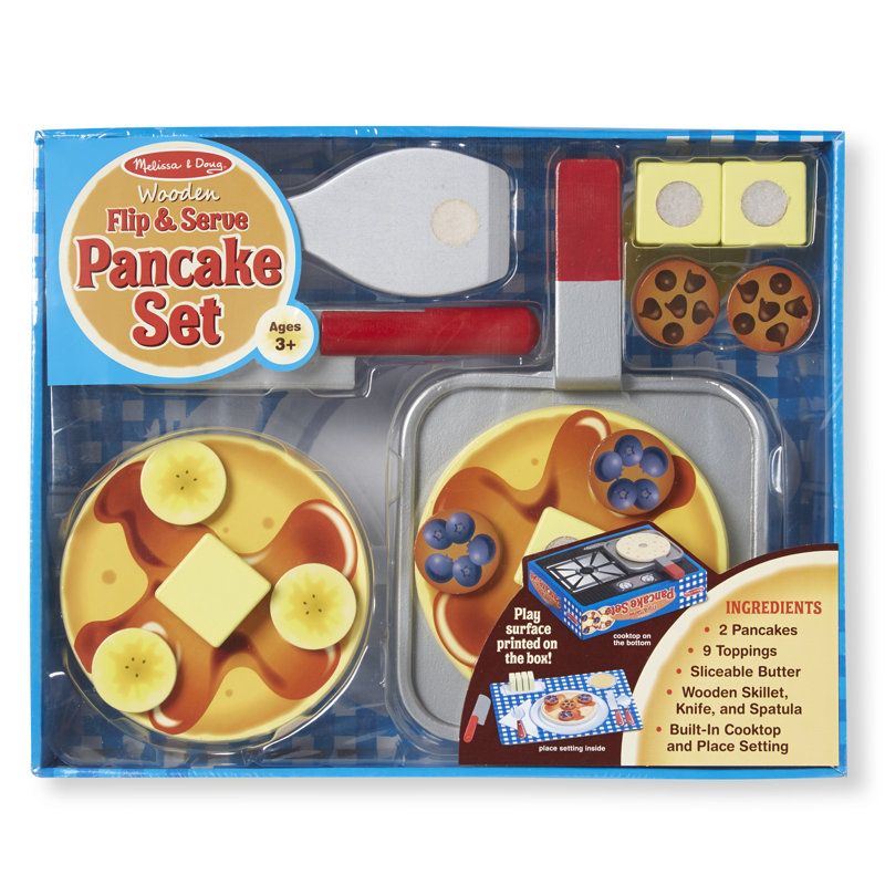 Flip and Serve Play Food Set