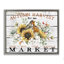 Art automnal sur toile, marché d'automne par Creatif Belle