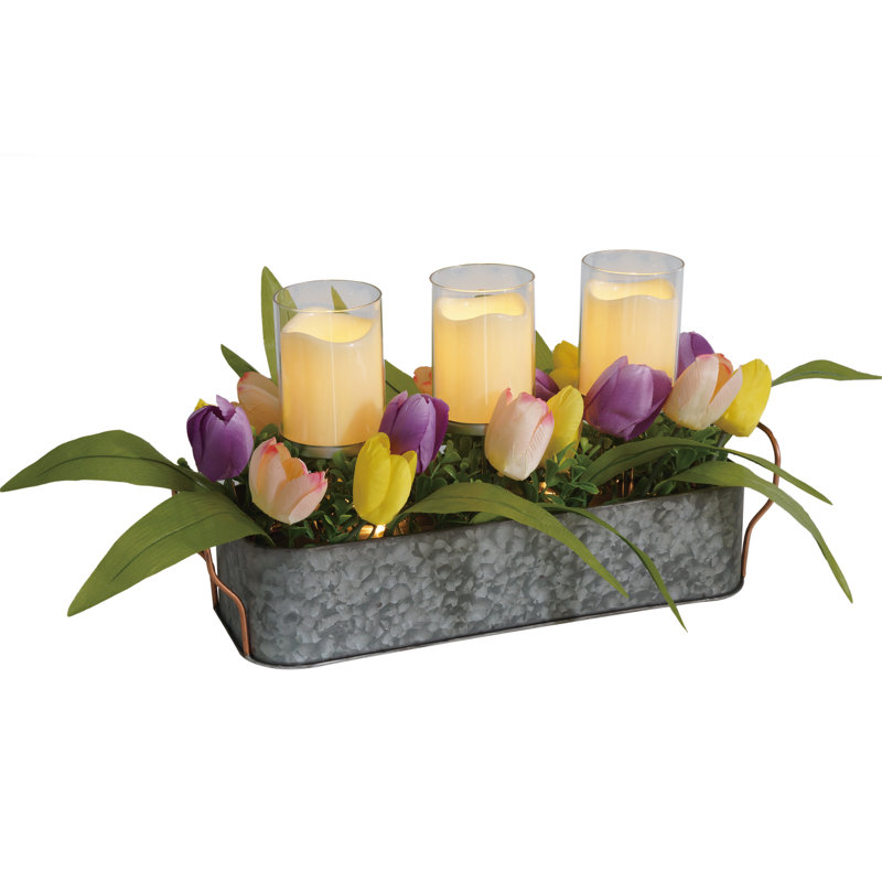 Bougie en pot sans parfum