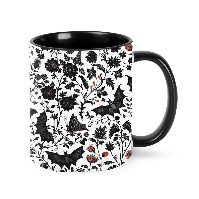 Bat Coffee Mug 11oz Ceramic Tea Cup