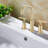 Widespread Bathroom Faucet with Drain Assembly-100863769