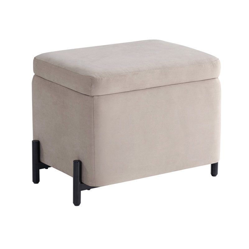 Petit repose-pieds Delton, Taupe