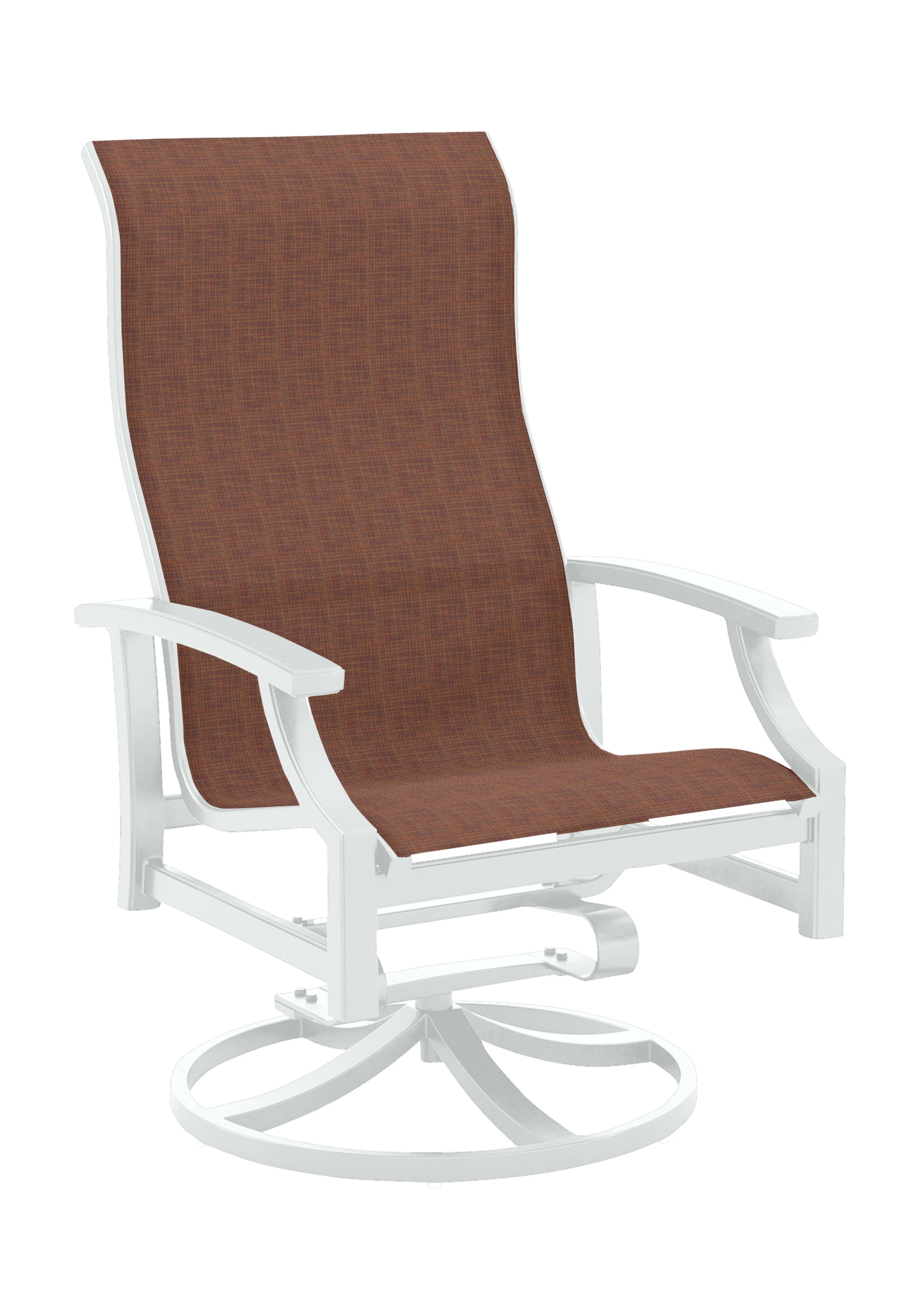 High back swivel online rocker