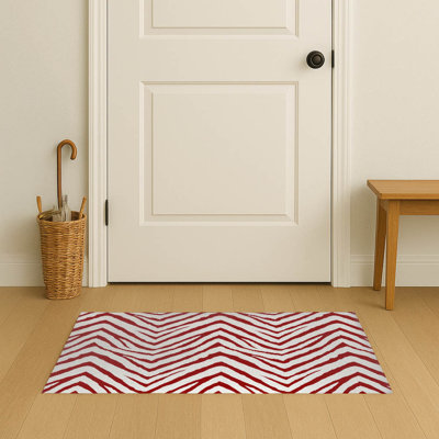 Zebra Stripe Indoor Doormat
