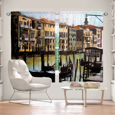 Fatim Room Darkening Curtain Pair
