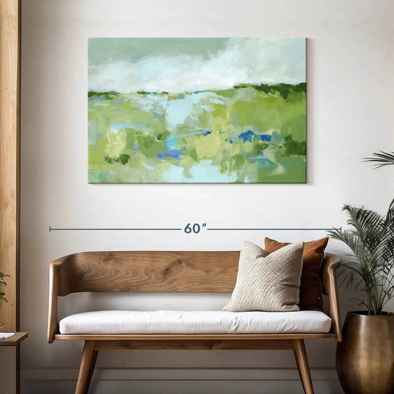 Avery Spring Green I, 30" H x 45" W