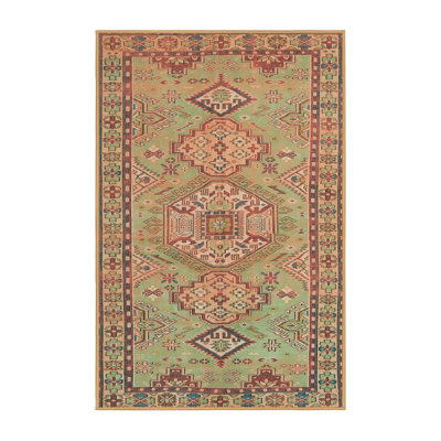 Tapis traditionnel mehroon/noir/bleu Arche