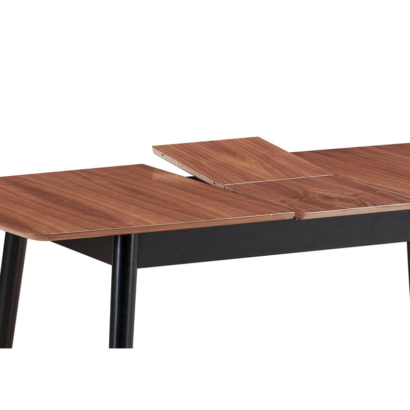 And Dining Table With Bufferfly Extension Leaf