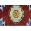 Tapis oriental géométrique rectangulaire en laine 8 x 10 Kazak-829558341