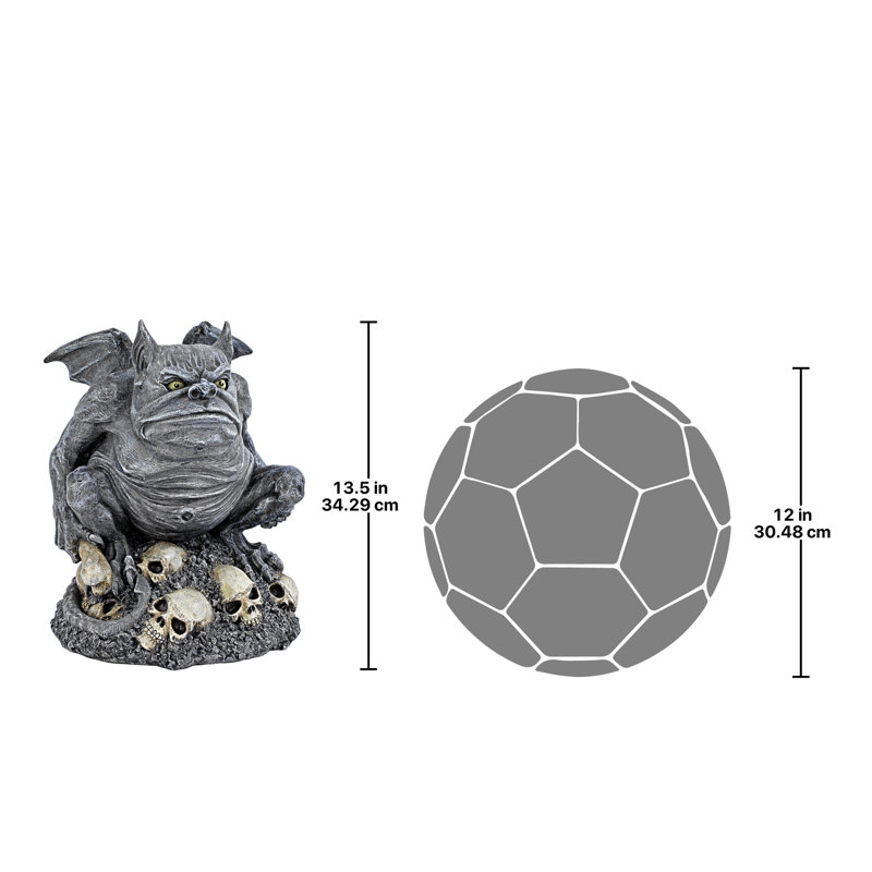 Bone Chiller the Troll Gargoyle Statue