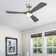 52" Brechter 3-Blade LED Ceiling Fan with Light and Remote