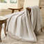 Chenille Honeycomb Knit Throw Blanket, Reversible Cozy Decorative Blanket, Lightweight Soft Warmth-117044968