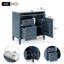 Meuble-lavabo de 36 po avec lavabo supérieur Garlon-862289472-862289486