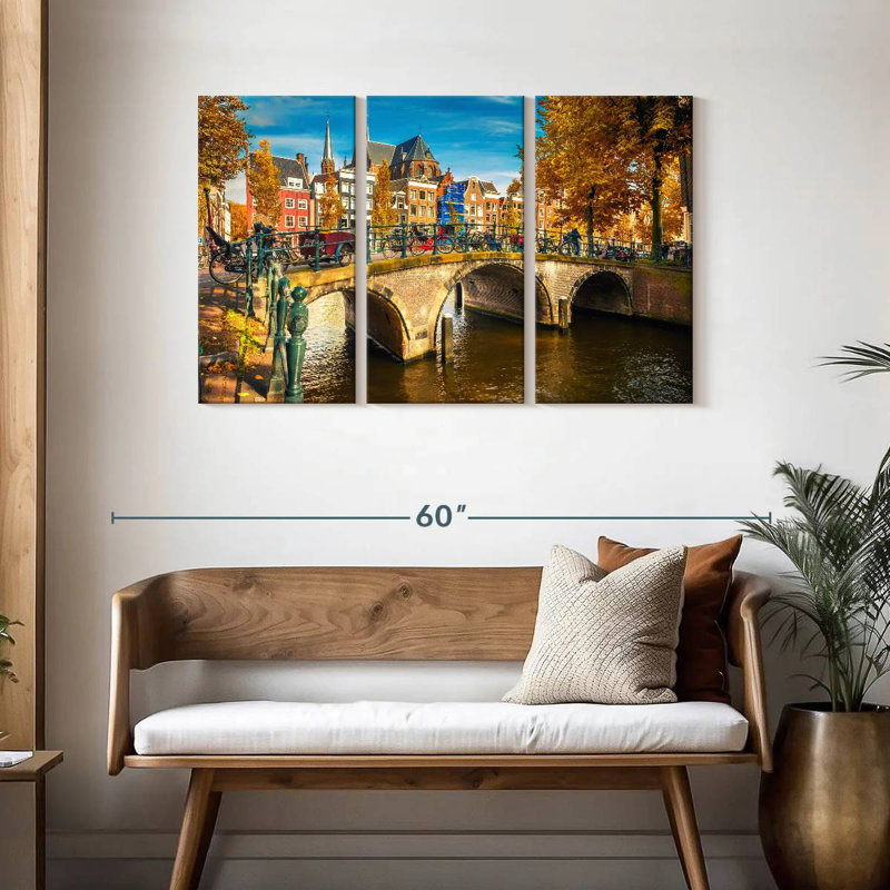 Pont Sirci à Amsterdam, H 28 po x l 45 po