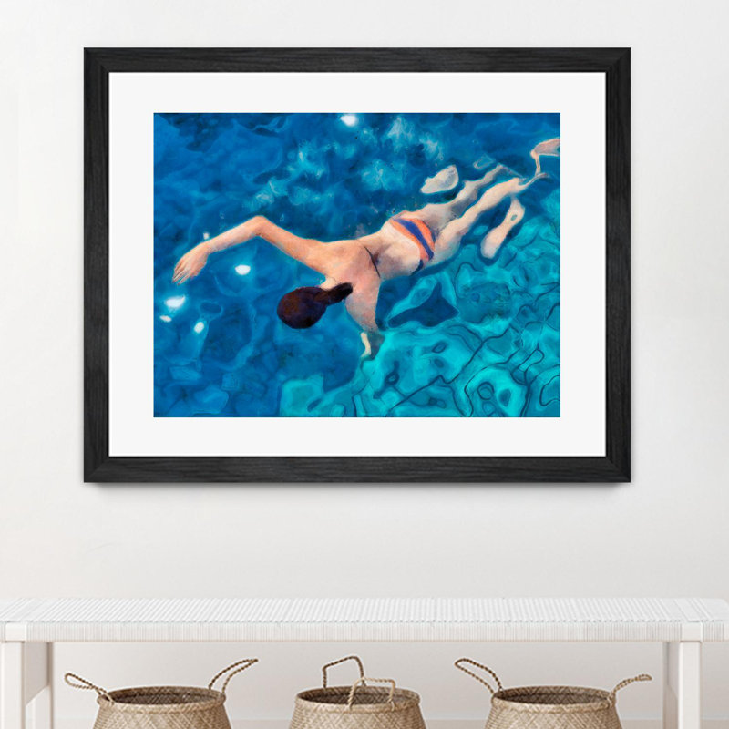 Matinée et natation matinée et encadrée, H 24 po x l 32 po