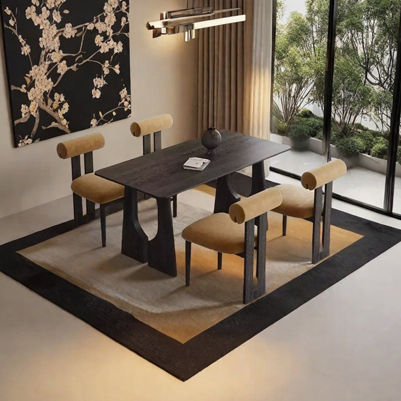 Table de salle à manger Vintage, H 29,52 po x L 55,11 po x l 31,49 po