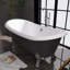 Baignoire de trempage autoportante en acrylique 66,3 po x 30,42 po-98349901