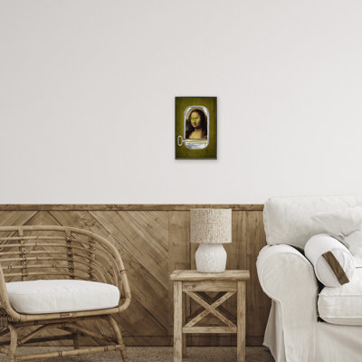 Estampe Mona Lisa en conserve, giclée par Elo Marc
