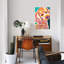 Curly The Poodle by DawgArt - Print on Canvas-113615525-56678280