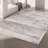 Rug Branch Esker 4' x 6' (3'9" x 5'6") Grey/Red Distressed Abstract Indoor Area Rug, Comtemporary, Medium Pile, Stain-Resistant Carpet - Living Room, Bedroom, Dining Room, and Kitchen-797828834