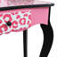 Teamson Kids - Fashion Leopard Prints Gisele Play Vanity Set - Pink / Black-24337801