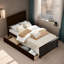 Lit plateforme simple avec 2 tiroirs-1036207797