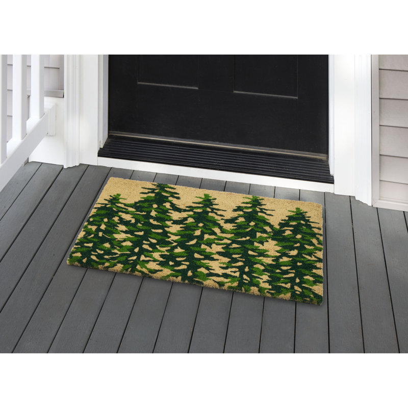 Pine Forest Doormat 18x30