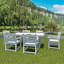Ensemble de 2 chaises de patio en bois-850772929