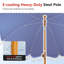 Sharniece 2m Beach Parasol-598607451
