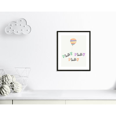 Play Play Play, impression sur papier