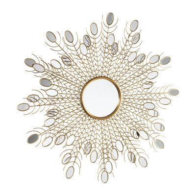 Janice Metal Flat Wall Mirror