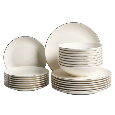 Opie Porcelain China Dinnerware Set Piece - Service for 8