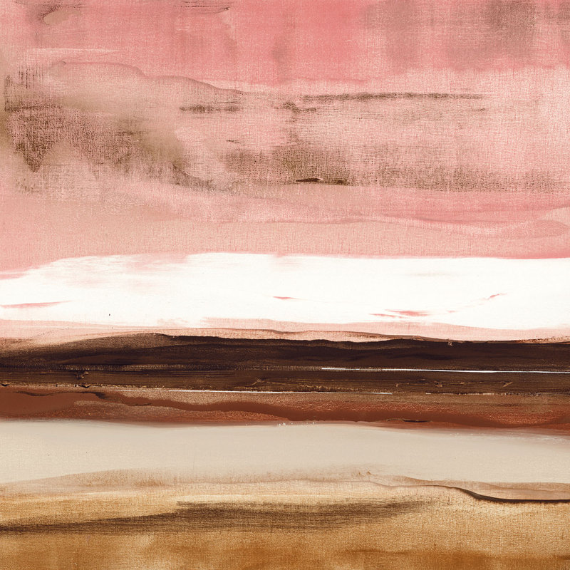 Solace In Gold No.2 by Soozy Barker - Wrapped Canvas Canvas, 85cm H x 85cm W x 3.8cm D