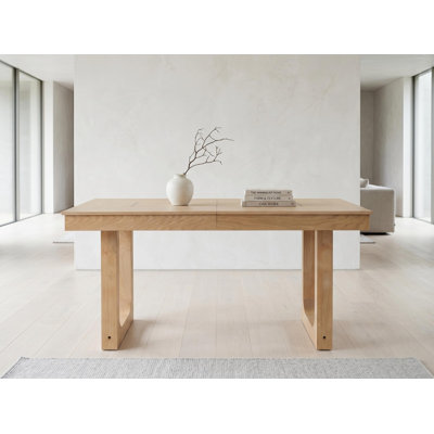 60"-78" Extendable Dining Table, Farmhouse Wooden Kitchen Table with Removable Leaf, Large Expanding Table for 4-8