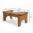 CONSDAN Squatting Toilet Stool, USA Grown Solid Oak, Constipate Helper Stool for Bathroom-88039775