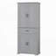 Armoire de rangement pour salle de bain avec portes et tiroir, plusieurs espaces de rangement, tablette réglable-1390133153