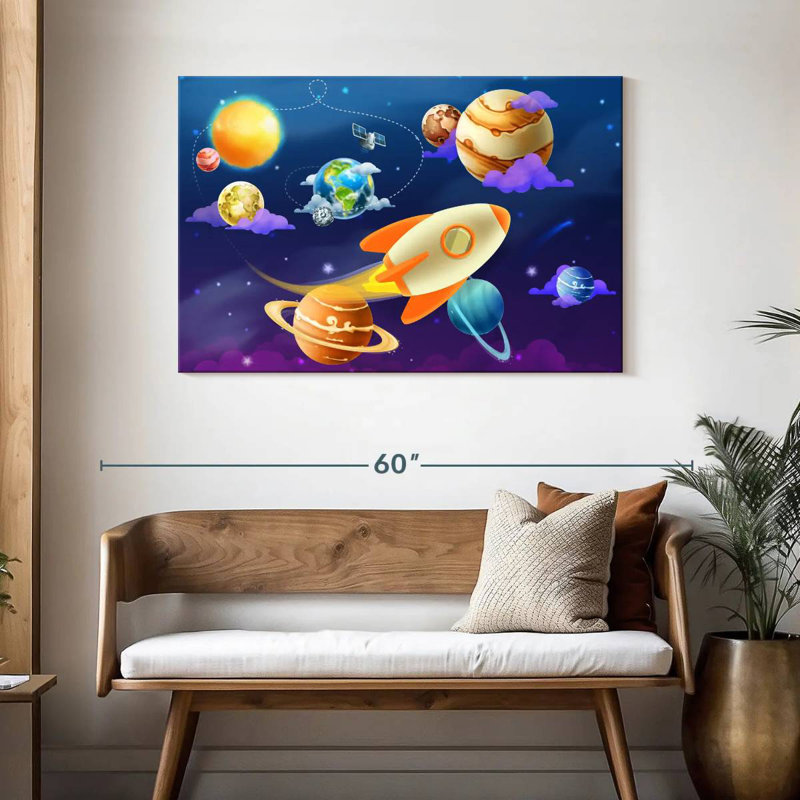 Ashelle Space Nursery, H 30 po x l 45 po