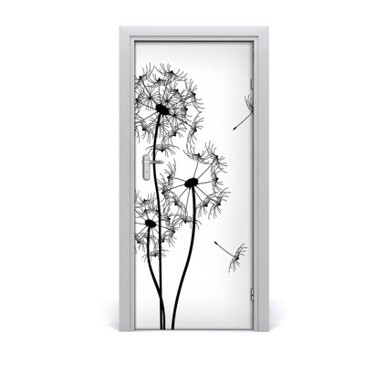 Dandelion Door Decal