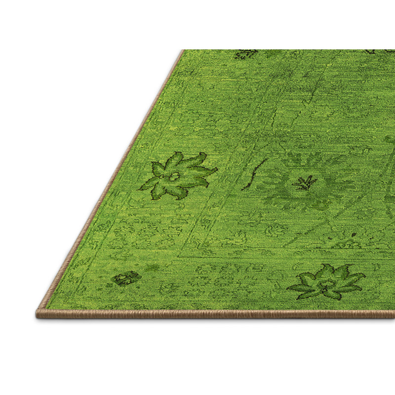 Tapis jaunes modernes Mid-Century 2679