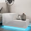 Table de chevet 2 tiroirs Pearlotta-857113438