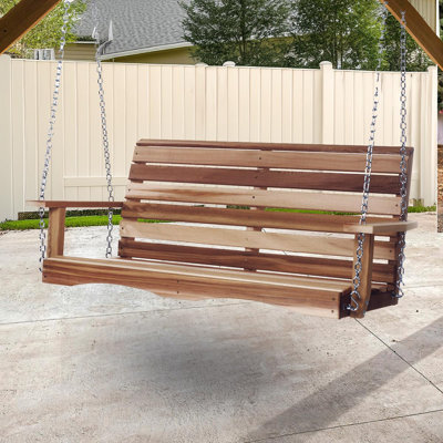  4-ft Porch Swing with Comfort Swing Springs