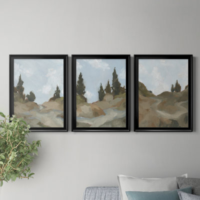 " West Fork Hiking Trail I " 3 - Pieces Painting Print