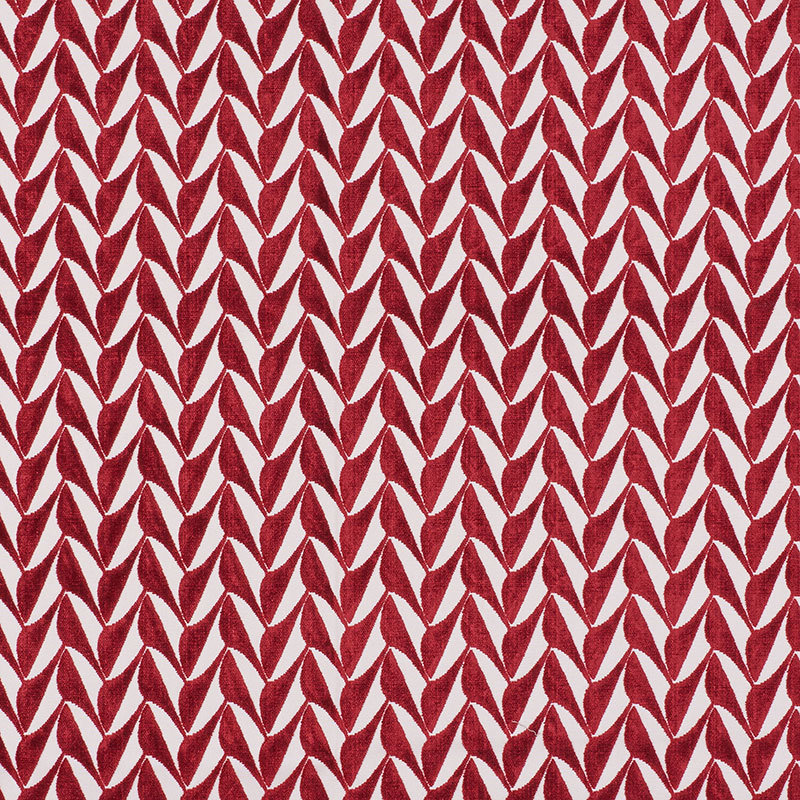 Tissu Schumacher x David Kaihoi Spades, Rouge