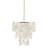Layered Capiz Chandelier