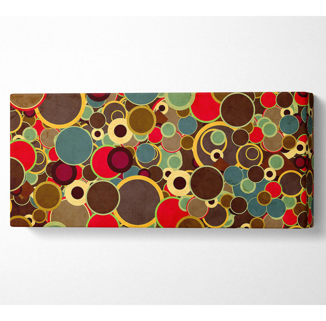 70S Design Panoramaleinwand