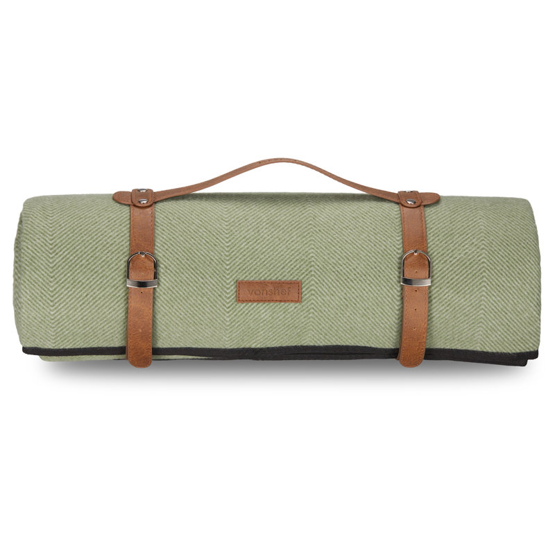 Picnic Blanket, 200cm W x 220cm D, Green