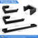 4 - Piece Bathroom Hardware Set Towel Bar Set with Toilet Paper Holder 2 in 1 Towel Hooks