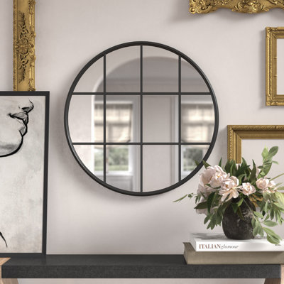 Kaylie Metal Flat Wall Mirror